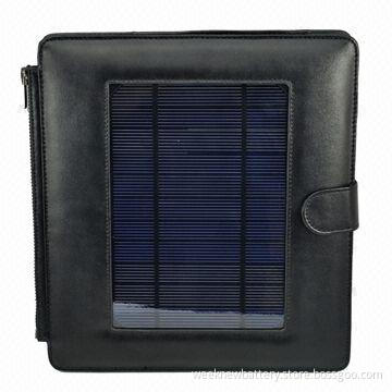 Solar Charger Battery for iPad with 5V/500mA Input Voltage and 5V Output Voltage